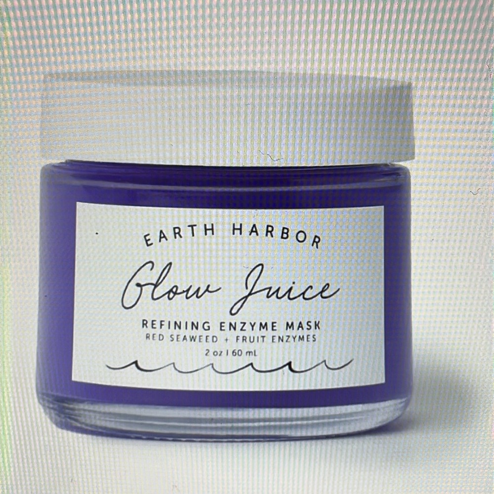 Earth Harbor GLOW JUICE refining enzyme mask